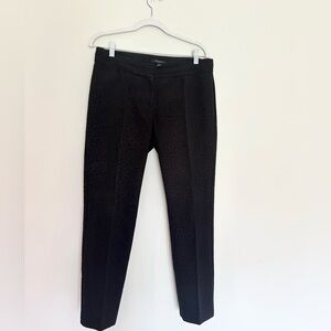 Ann Taylor Women’s Black Patterned Pants